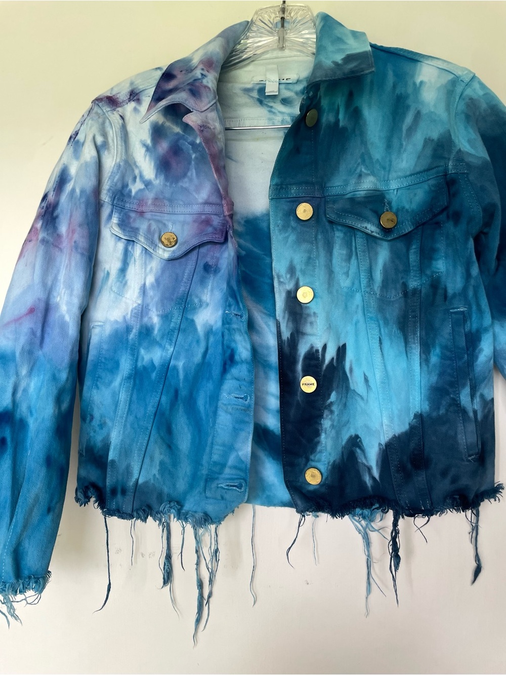 Frame cropped denim XS JACKET